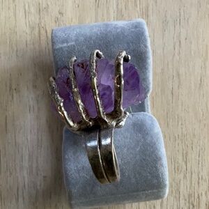 Vintage Pal Kepenyes brutalist Mexican ring